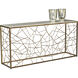 Vero 63 X 15.75 inch White / Rustic Bronze Console Table